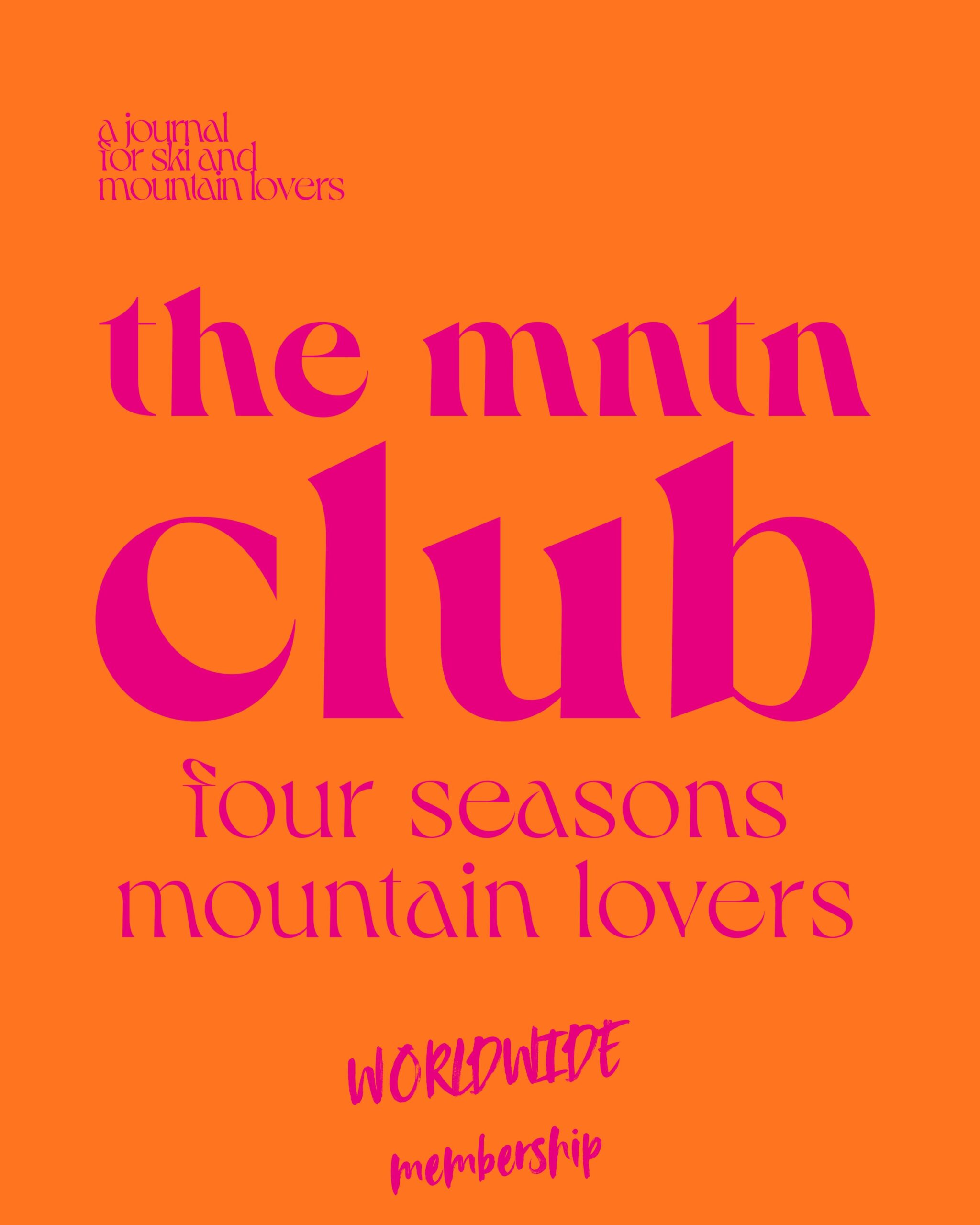 mntn journal subscription